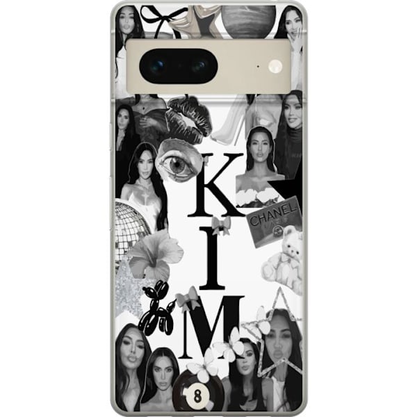 Google Pixel 7 Läpinäkyvä kuori Kim Kardashian – Aesthetic Look 2025