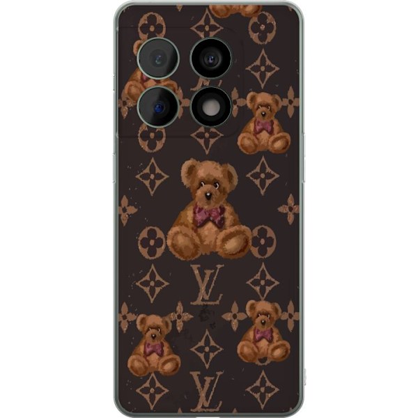OnePlus 10 Pro Gennemsigtig cover Louis Vuitton Teddybjørn Mønster Luksus Mode Design Populært Motiv Mode Trend Luksuriøse Accessories