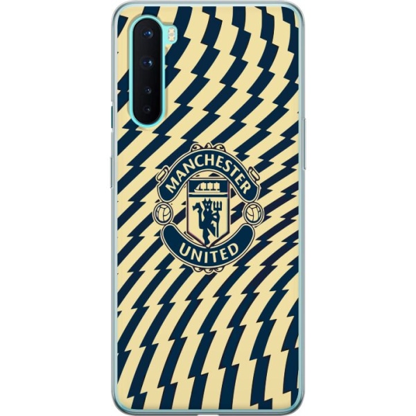 OnePlus Nord Läpinäkyvä kuori Manchester United F.C.