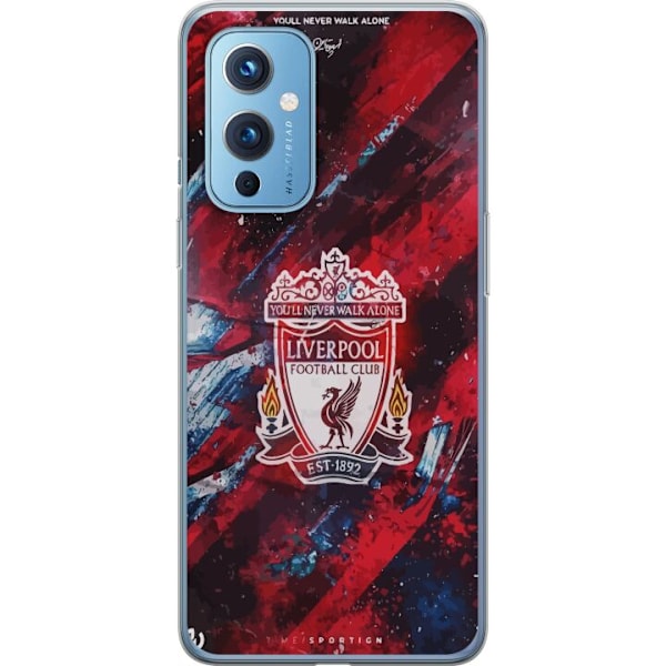 OnePlus 9 Läpinäkyvä kuori Liverpool