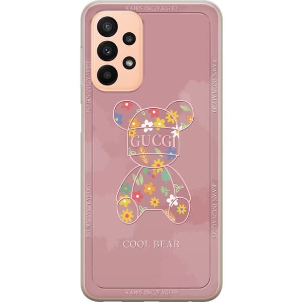 Kompatibelt Mobildeksel til Samsung Galaxy A23 Guggi Rosa