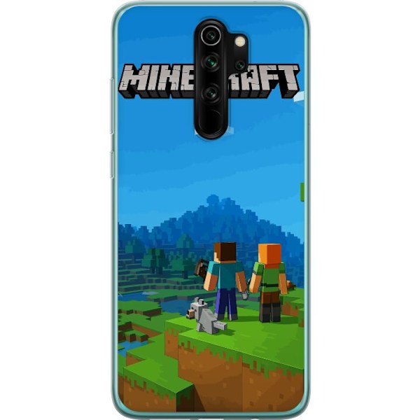 Xiaomi Redmi Note 8 Pro  Läpinäkyvä kuori Minecraft Key Art