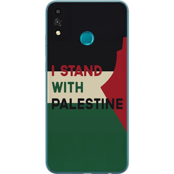 Honor 9X Lite Genomskinligt Skal Stand with Palestine – soli