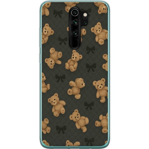 Xiaomi Redmi Note 8 Pro  Läpinäkyvä kuori Teddy Halauksia