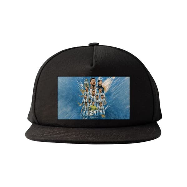 Snapback-lippalakki musta one size