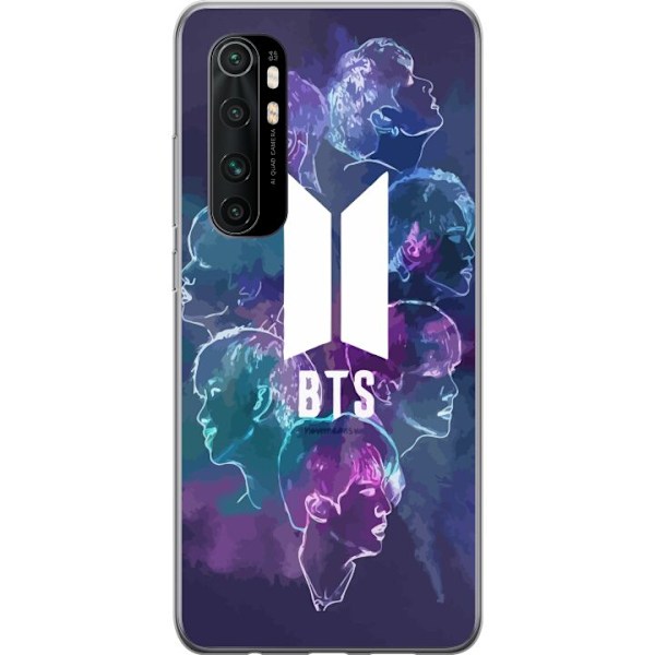 Xiaomi Mi Note 10 Lite Gennemsigtig cover BTS