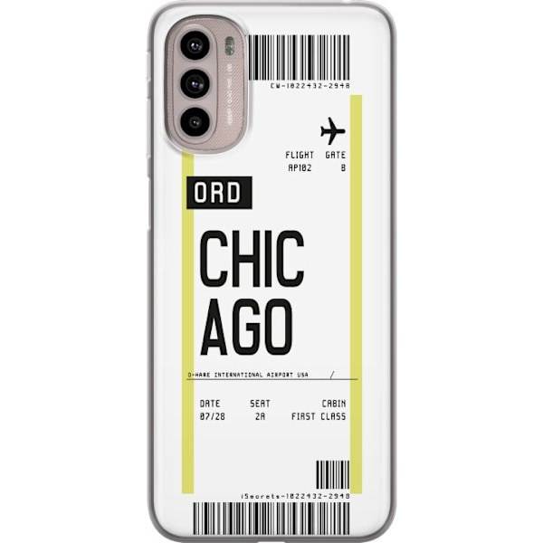 Motorola Moto G41 Gjennomsiktig deksel Chicago