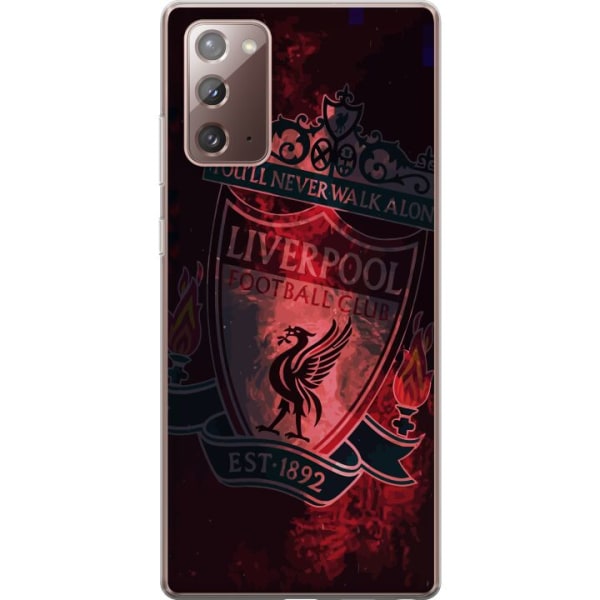 Samsung Galaxy Note20 Gennemsigtig cover Liverpool