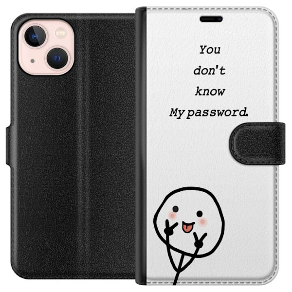 Apple iPhone 13 mini Plånboksfodral You Don’t Know My Passw
