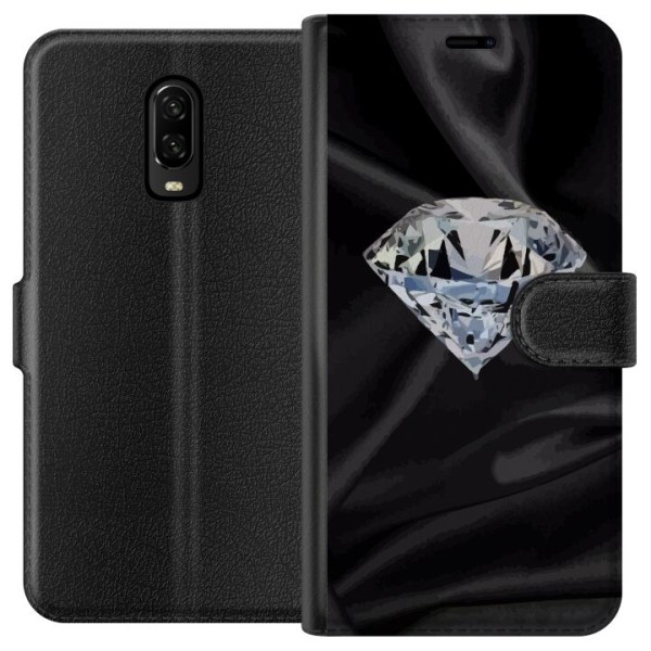 OnePlus 6T Plånboksfodral Silke Diamant