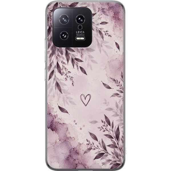 Kompatibelt Mobildeksel til Xiaomi 13 Lavendelblad lila