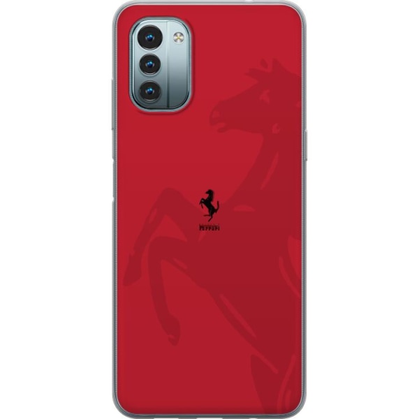 Nokia G11 Gennemsigtig cover Ferrari