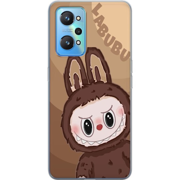 Realme GT Neo2 Gjennomsiktig deksel Labubu Sky Kosebamse - Hvi