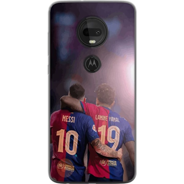 Motorola Moto G7 Läpinäkyvä kuori Lamine Yamal VS Messi