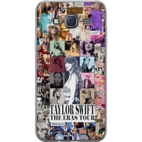 Samsung Galaxy J5 Gennemsigtig cover Taylor Swift - Eras