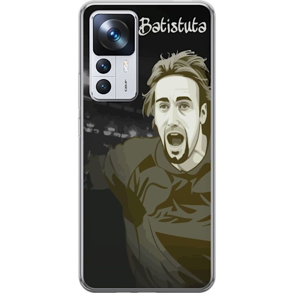 Xiaomi 12T Läpinäkyvä kuori Gabriel Batistuta