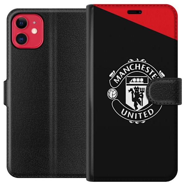 Apple iPhone 11 Plånboksfodral Manchester United FC