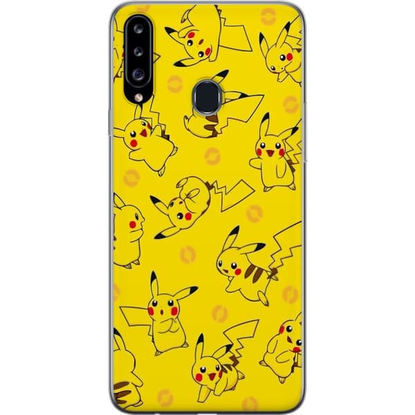 Kompatibelt Mobildeksel til Samsung Galaxy A20s Pikachu