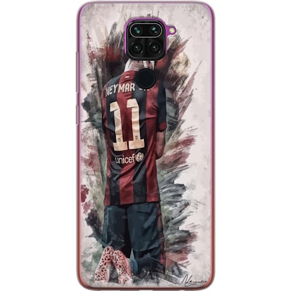 Xiaomi Redmi Note 9 Gjennomsiktig deksel Neymar