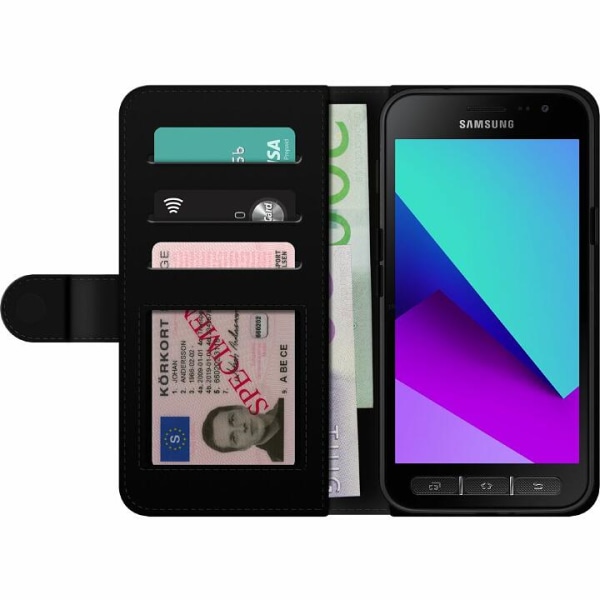 Samsung Galaxy Xcover 4 Plånboksfodral Dinosaurier