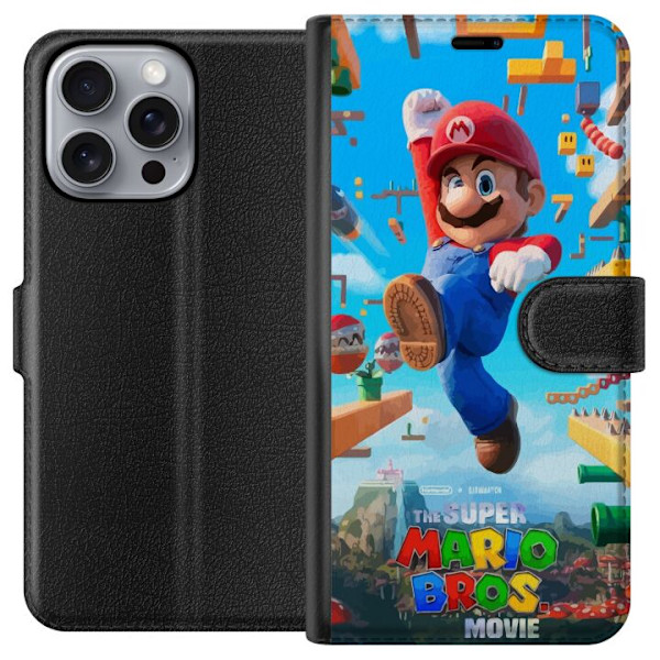 Apple iPhone 16 Pro Max Lompakkokotelo Super Mario Bros