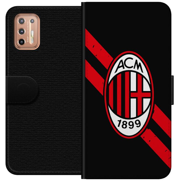 Motorola Moto G9 Plus Lompakkokotelo AC Milan