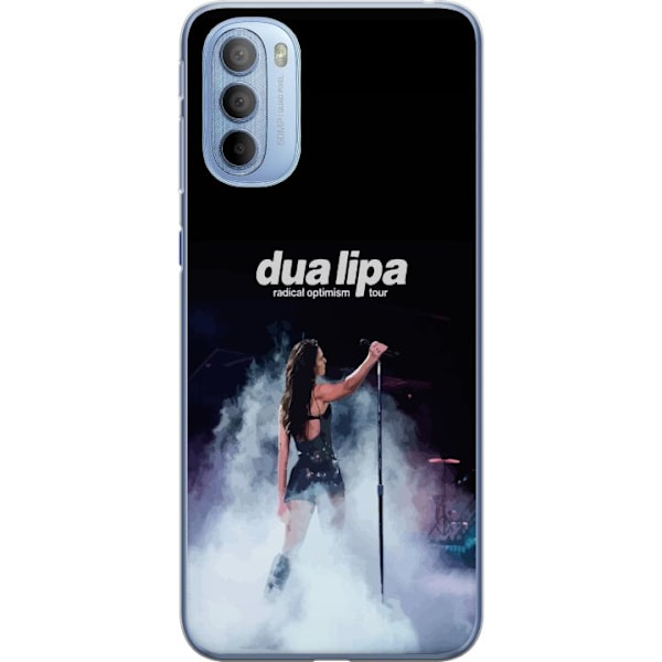 Motorola Moto G31 Läpinäkyvä kuori Dua Lipa – Signature Looks & Vibes