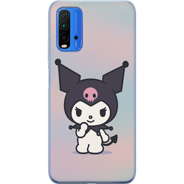 Xiaomi Redmi 9T Genomskinligt Skal Kawaii Sanrio Kuromi