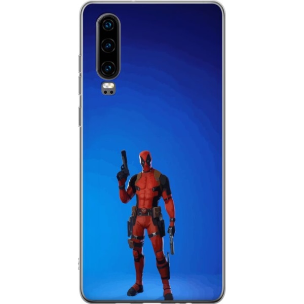 Huawei P30 Genomskinligt Skal Fortnite - Spider-Man