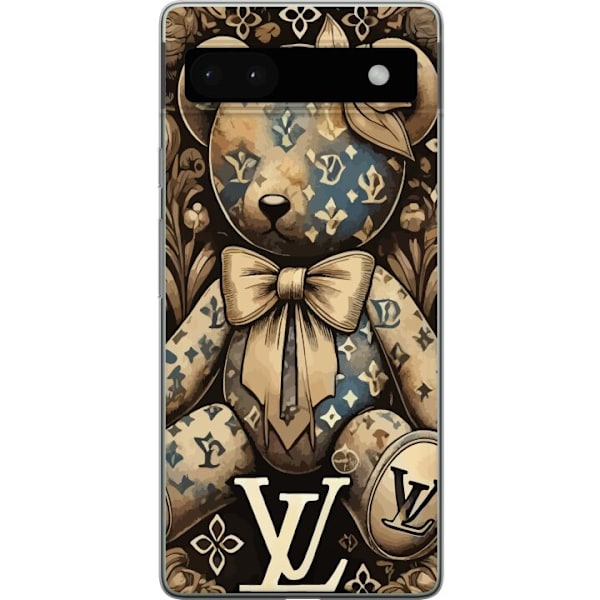 Google Pixel 6a Gennemsigtig cover Teddy Vuitton