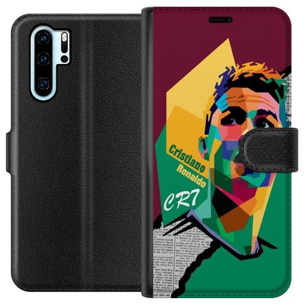 Kompatibelt Lommeboketui til Huawei P30 Pro Ronaldo