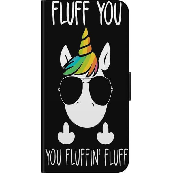 Kompatibel Tegnebogsetui til OnePlus 9 Pro Fluffy Unicorn