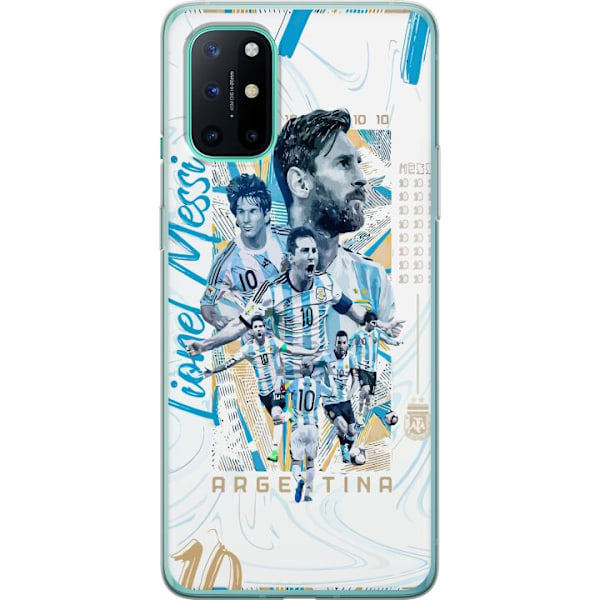 OnePlus 8T Läpinäkyvä kuori Lionel Messi