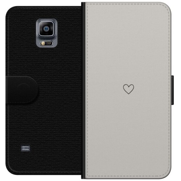 Samsung Galaxy Note 4 Plånboksfodral Hjärta