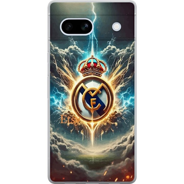 Google Pixel 7a Gennemsigtig cover Real Madrid