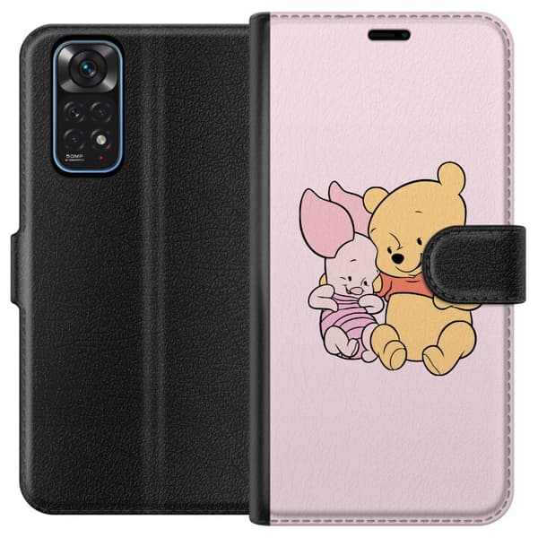 Kompatibelt Plånboksfodral till Xiaomi Redmi Note 11 Nalle Puh