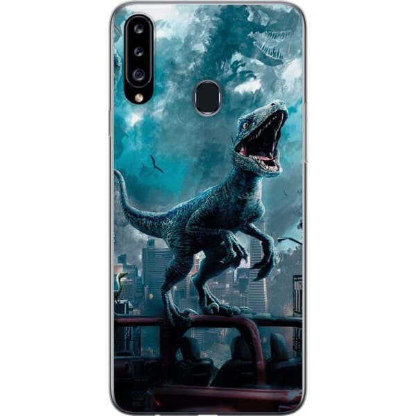 Kompatibelt Mobildeksel til Samsung Galaxy A20s Jurassic World Dominion