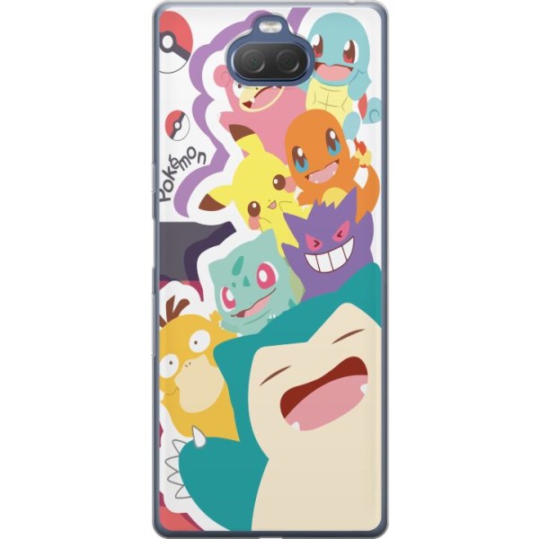 Sony Xperia 10 Gennemsigtig cover Pokemon