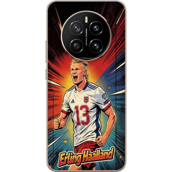 Kompatibelt Mobildeksel til Honor Magic7 Erling Haaland seriestil rød