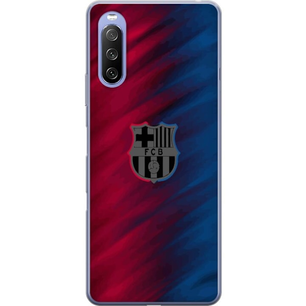 Sony Xperia 10 III Gennemsigtig cover FC Barcelona