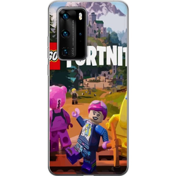 Huawei P40 Pro Läpinäkyvä kuori Fortnite