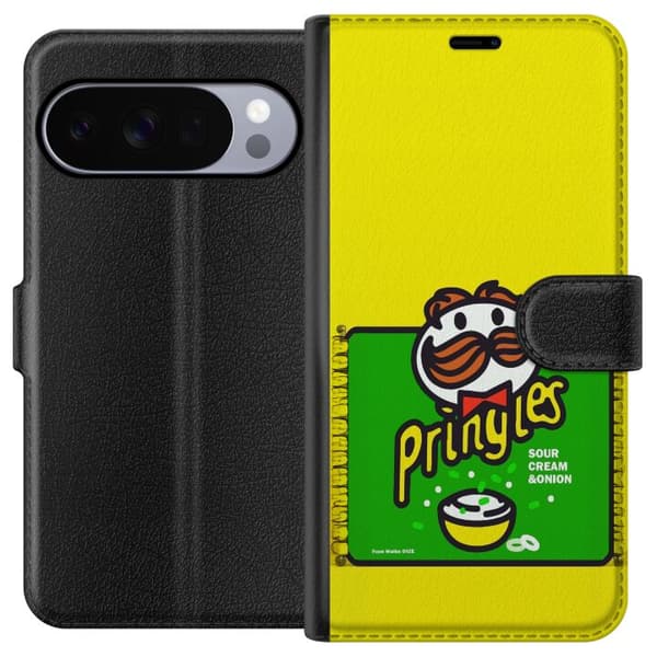 Kompatibel Tegnebogsetui til Google Pixel 11 Pro Pringles gul
