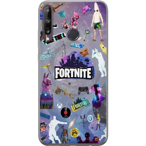 Huawei P40 lite E Gennemsigtig cover Fortnite