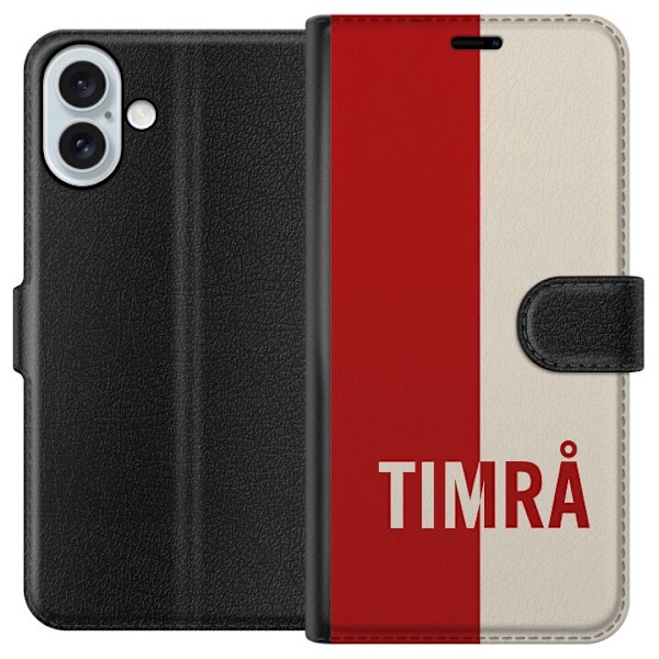 Apple iPhone 16 Plus Lompakkokotelo Timrå - Hockey