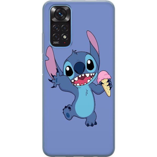 Xiaomi Redmi Note 11 Genomskinligt Skal Stitch