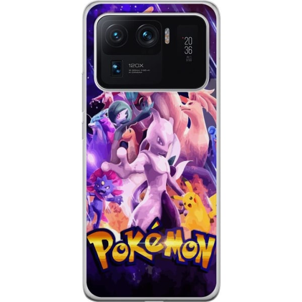 Xiaomi Mi 11 Ultra Gennemsigtig cover Pokémon