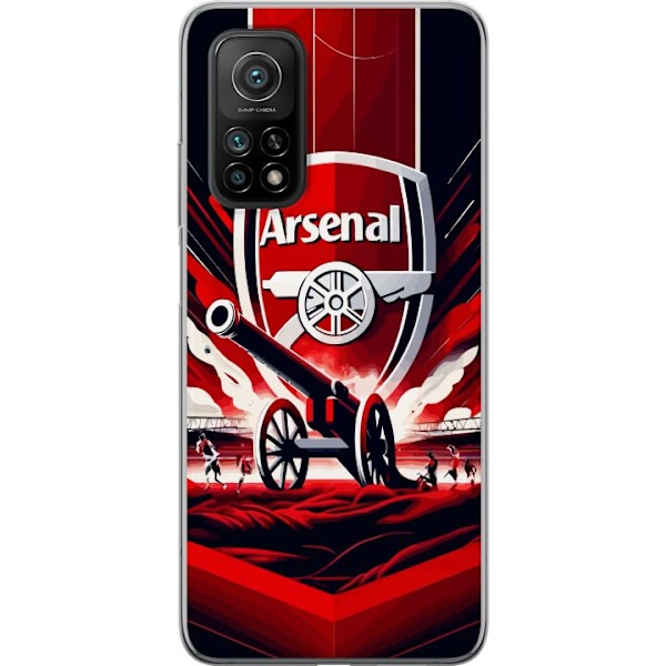 Xiaomi Mi 10T 5G Gennemsigtig cover Arsenal