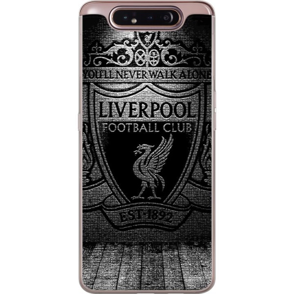 Samsung Galaxy A80 Genomskinligt Skal Liverpool FC