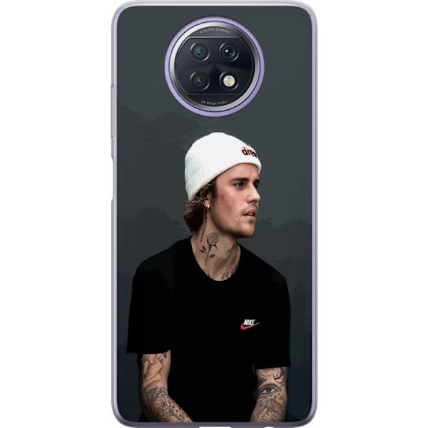 Xiaomi Redmi Note 9T Genomskinligt Skal Justin Bieber