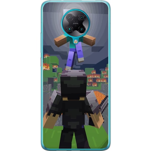 Xiaomi Poco F2 Pro Läpinäkyvä kuori Minecraft